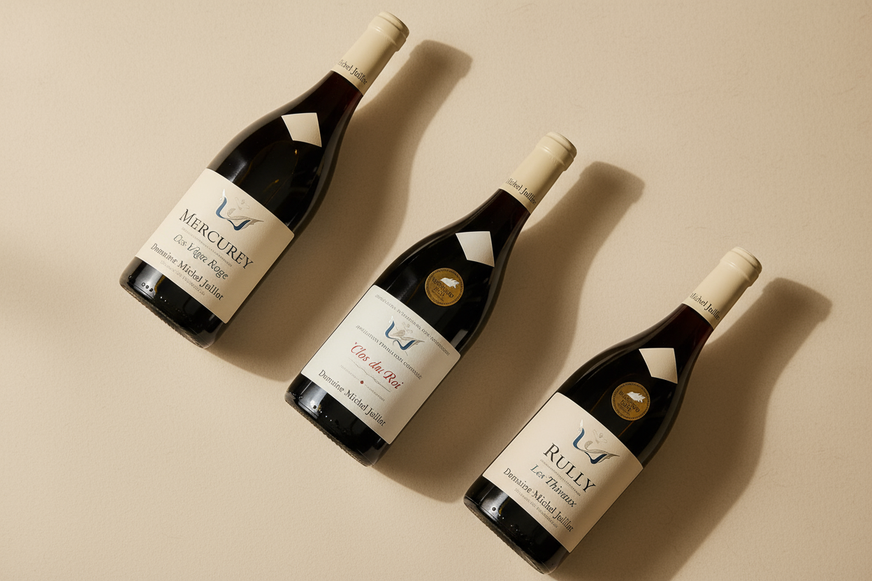 Variation 4 - Trois bouteilles Michel Juillot